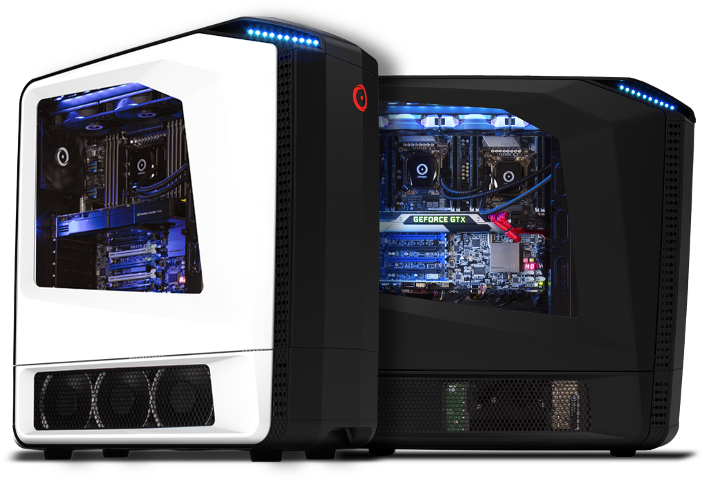 Evolve Your Workstation With A New State Of The Art - Dual Origin Cryogenic Liquid Cooled 12gb Nvidia Titan Clipart (1019x698), Png Download