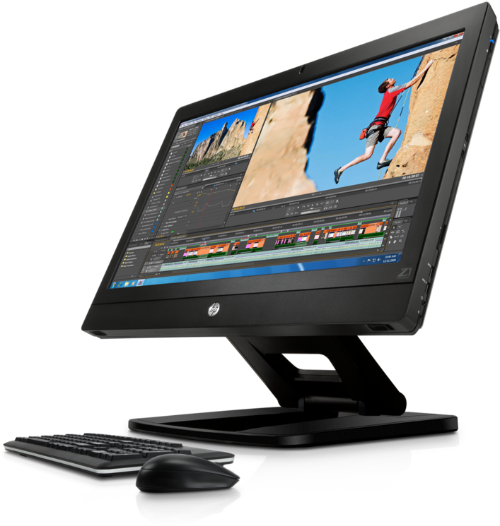 The - Hp Z1 Workstation Clipart (1000x853), Png Download