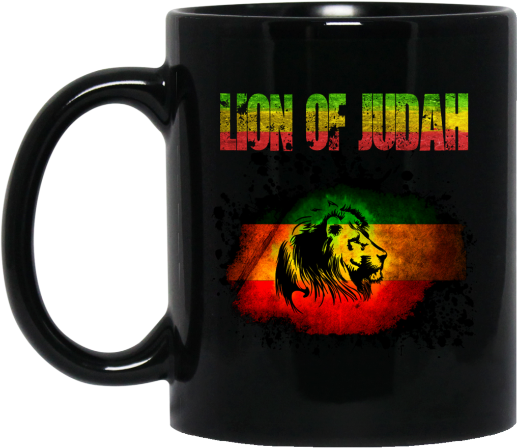 Bm11oz Lion Of Judah 11 Oz - Mug Clipart (1016x880), Png Download