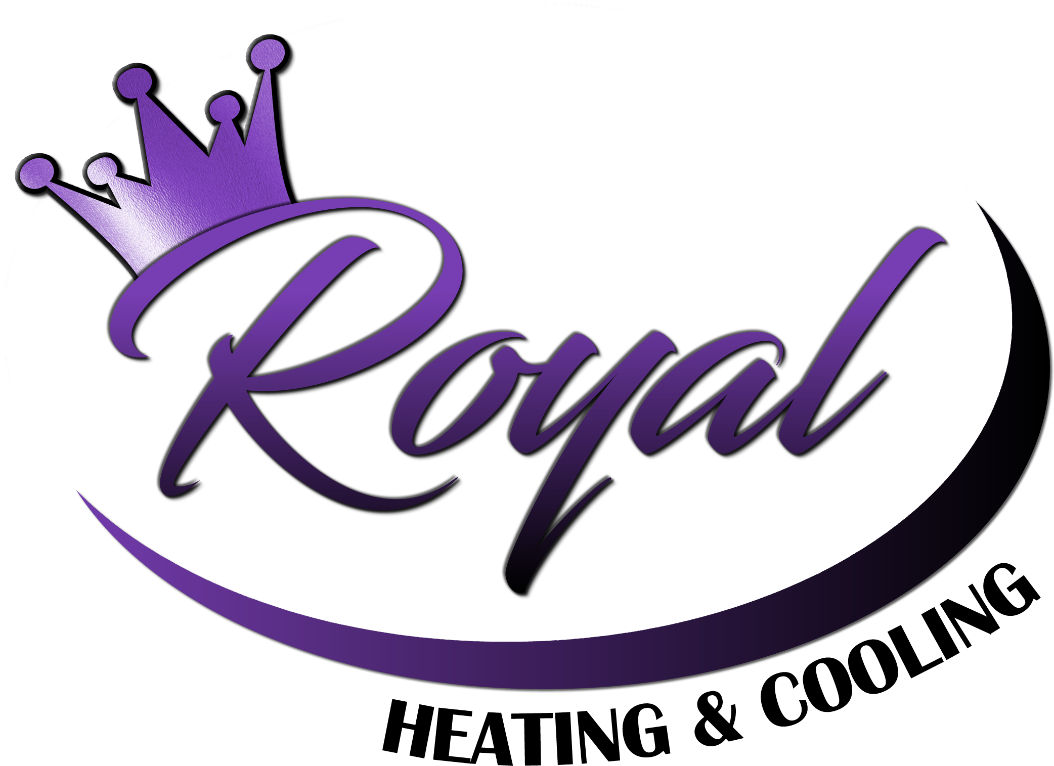 Royal Heating Cooling - Calligraphy Clipart (2350x1750), Png Download