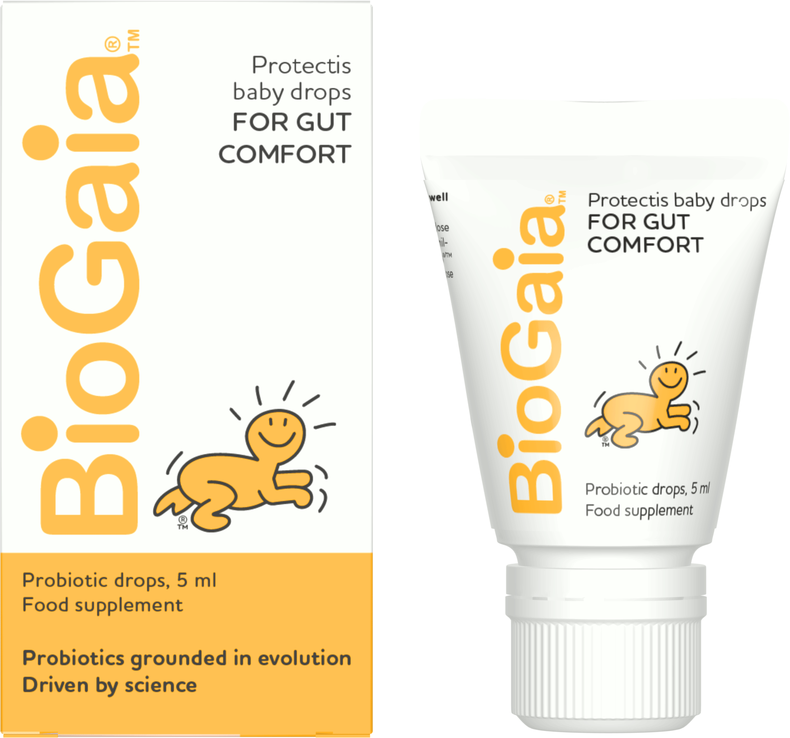 Biogaia Protectis Baby Drops Probiotic Baby And Child - Biogaia Clipart (1610x1505), Png Download