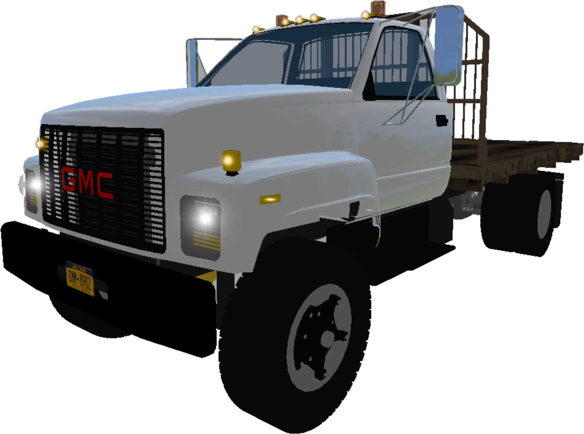 Gmc Topkick Flatbed V2 - Gmc Topkick Fs17 Clipart (2048x2048), Png Download