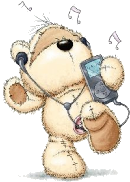 Gifs Ursinhos - Fizzy Moon Clipart (489x652), Png Download