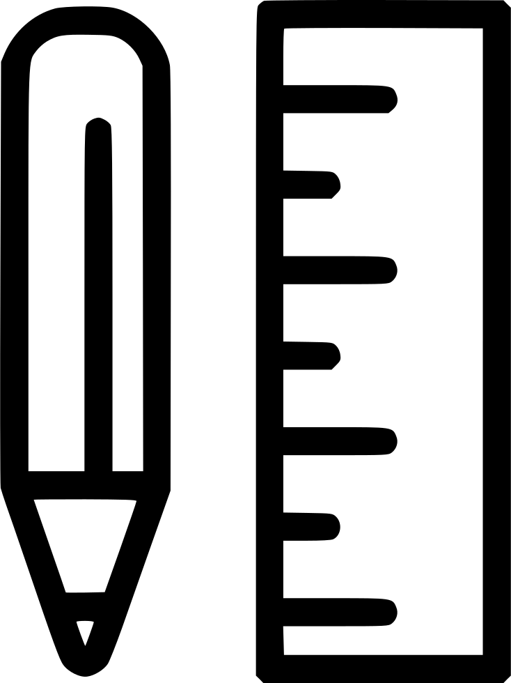 Download Pencil Svg Png Ruler Svg Free Clipart Large Size Png Image Pikpng