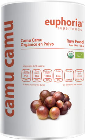 Euphoria, Camu Camu En Polvo, 100 G - Camu Camu Euphoria Clipart (600x700), Png Download