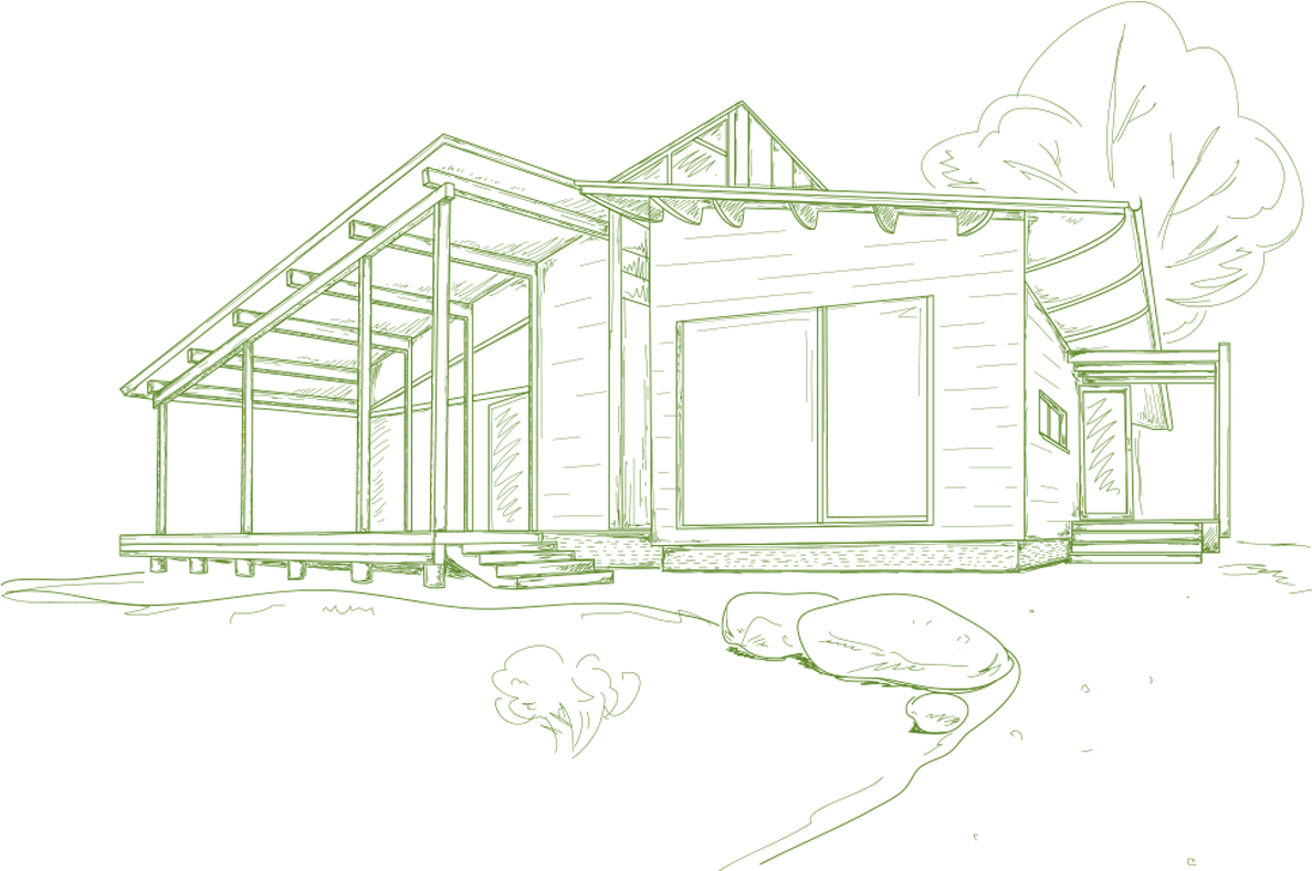 We Don't Build Houses, We Build Homes - Sketch Clipart (1200x800), Png Download