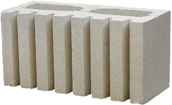 4 Rib / 8 Rib Smooth - Concrete Clipart (734x494), Png Download