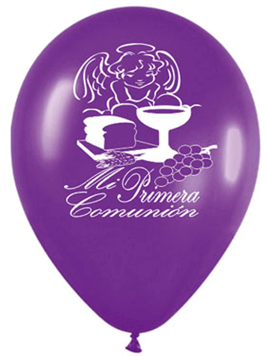 Globo Rumatex R12 Primera Comunion X12 - Balloon Clipart (1200x1200), Png Download