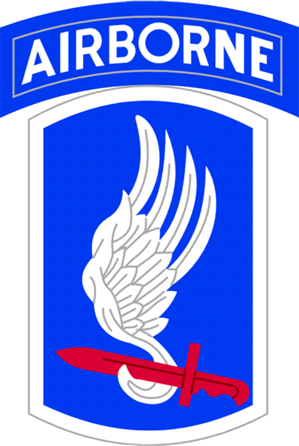 173rd Airborne Brigade Patch Clipart (600x894), Png Download