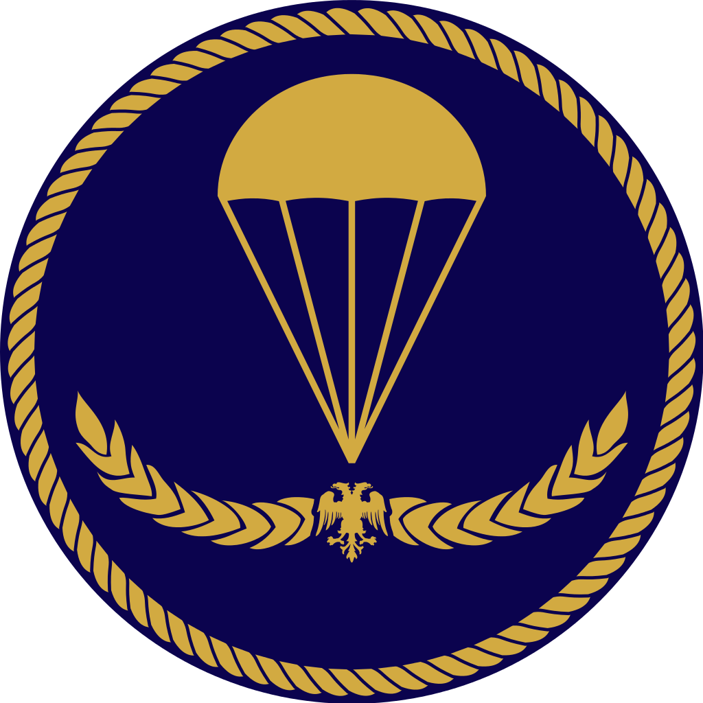 Albanian Paratrooper Unit - Second World War Logos Clipart (1024x1024), Png Download