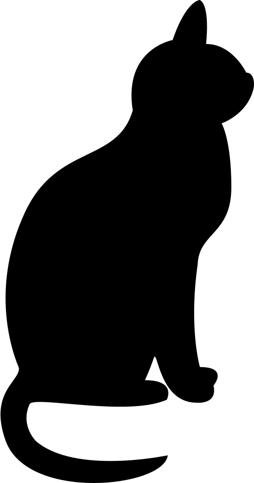 Png File Svg - Cat Clipart (517x980), Png Download