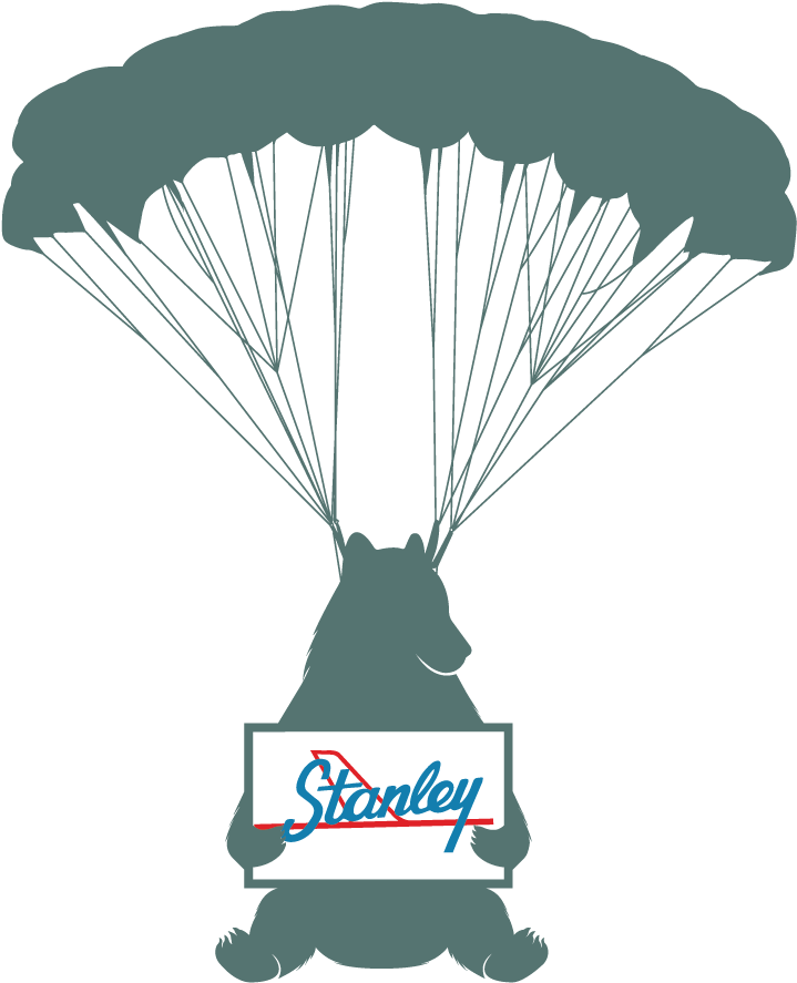 Paratrooper Bear - Bear Camping Vector Clipart (800x1000), Png Download