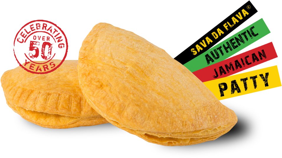 Patty With Tags Png - Jamaican Beef Patty Png Clipart (956x532), Png Download