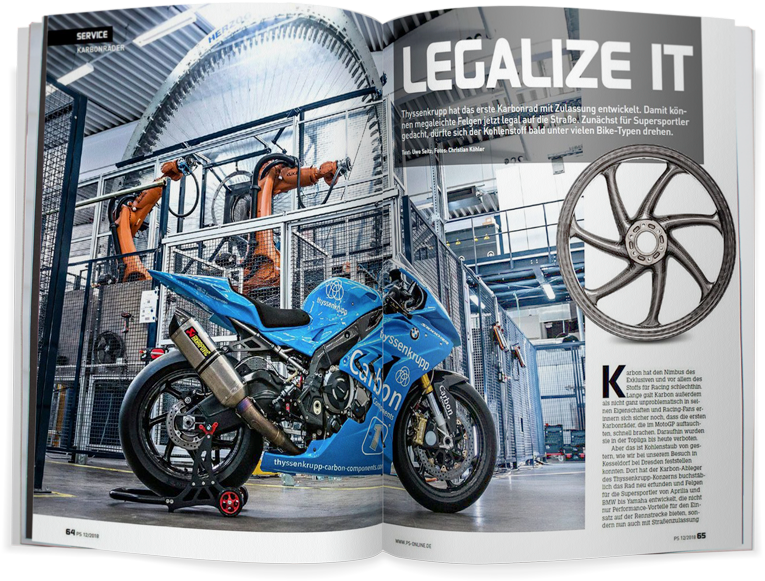 Tk Hits The Headlines With Street Legal Carbon Wheels - Thyssenkrupp Carbon Felgen Clipart (800x611), Png Download