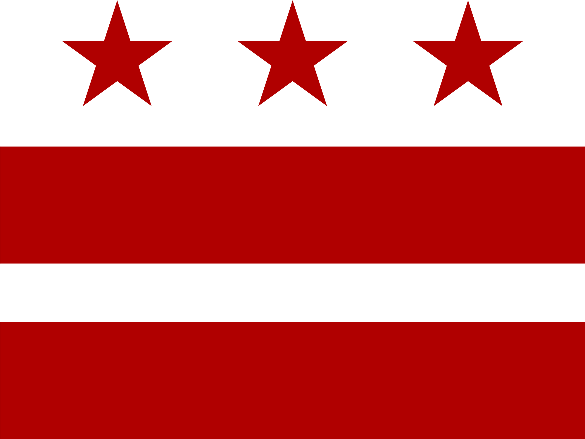Dc - Washington Dc Flag Png Clipart (2000x2000), Png Download