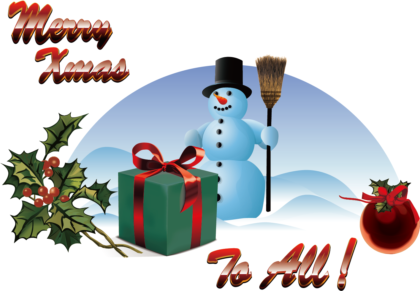 Merry Christmas Greetings Png With Card We Wish You - We Wish You A Merry Christmas Transparent Clipart (1432x979), Png Download