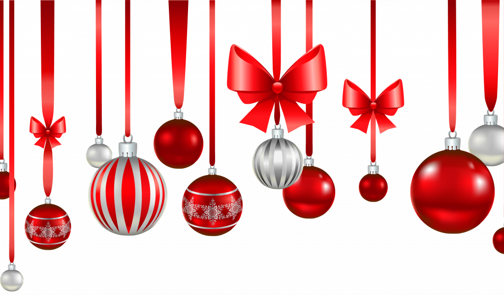 Merry Christmas Decoration Png With Png Images Download - Transparent Merry Christmas Png Clipart (1024x600), Png Download