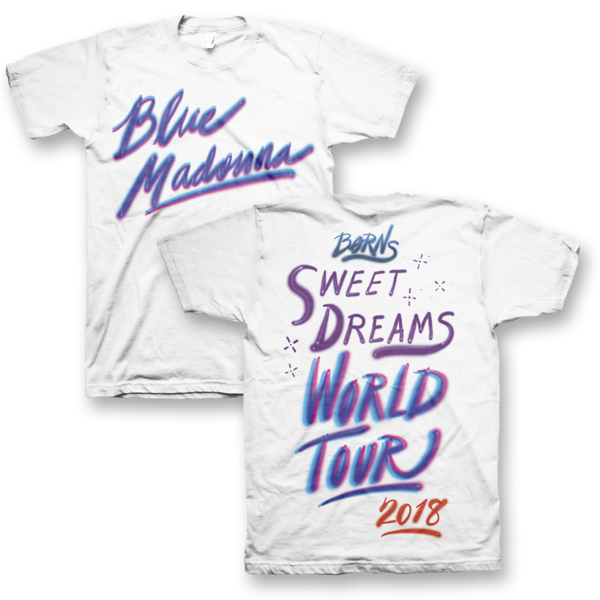 Airbrush T-shirt - Børns Tour Merch Clipart (600x600), Png Download