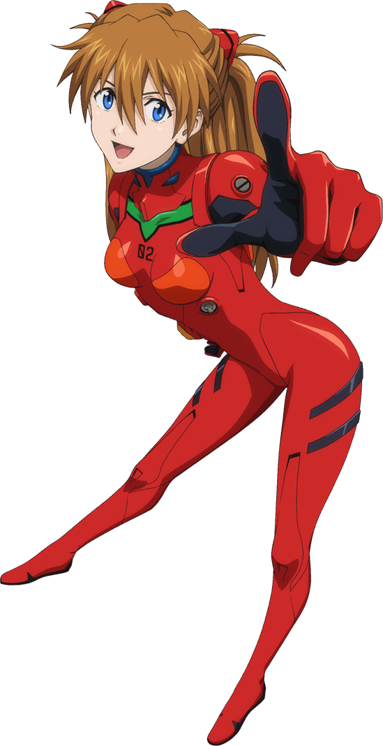 Asuka Langley Soryu , Png Download - Cartoon Clipart (549x1069), Png Download