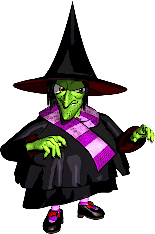 In Other Words At Rareware Games Its Sombero Thursday - Banjo Kazooie Witch Clipart (530x800), Png Download