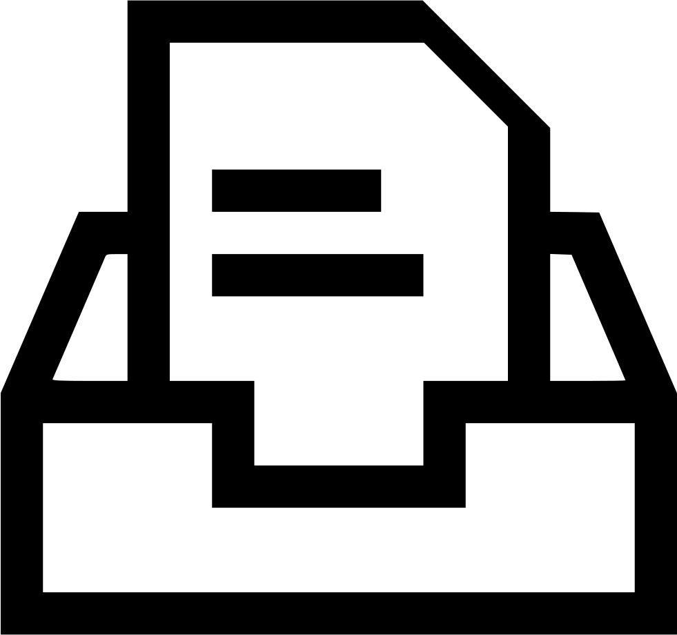 Jpg Black And White Download Box Svg Mail - Icon Clipart (981x920), Png Download