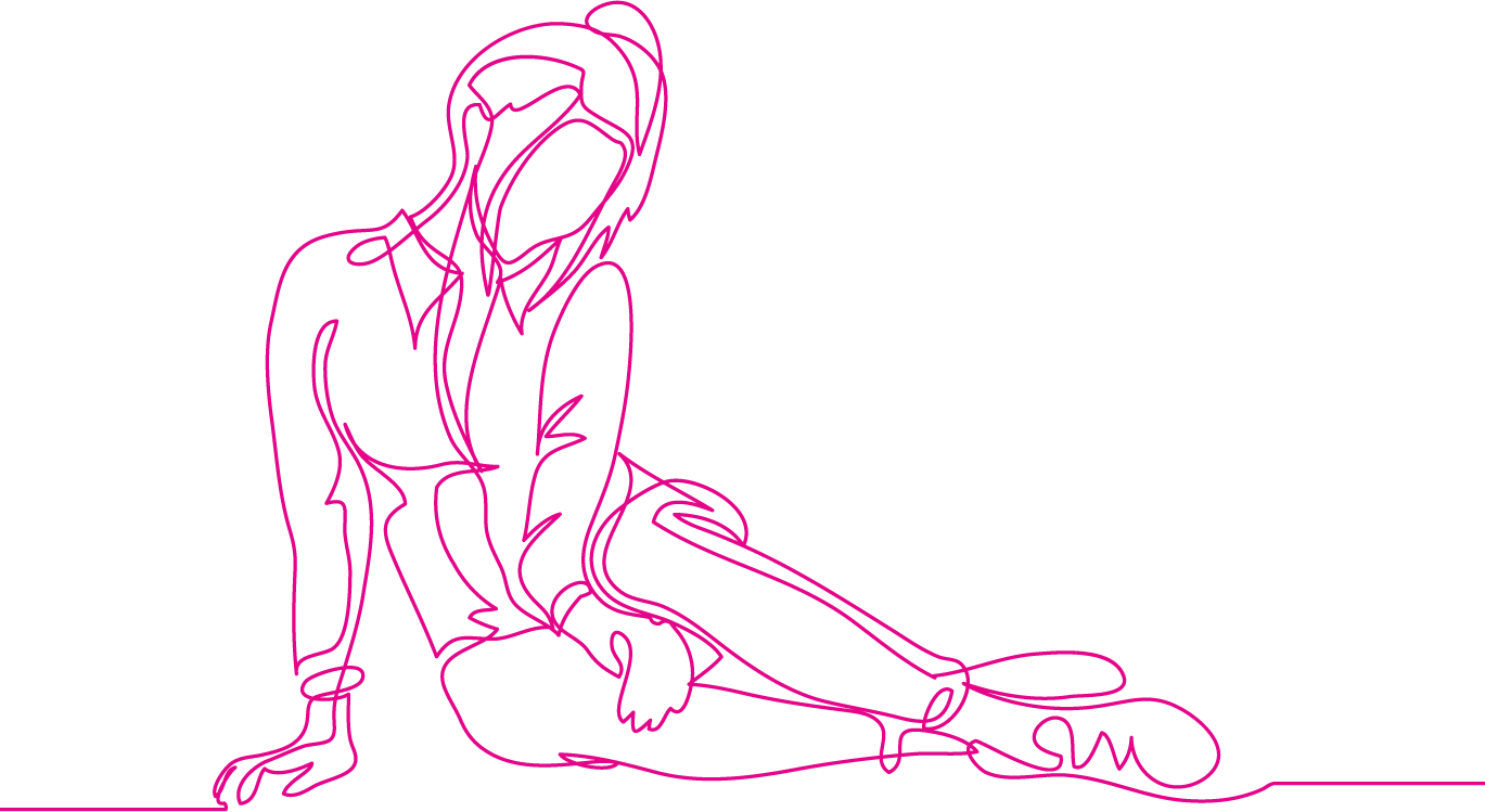About Addyi - Girl Drawing On Floor Sad Clipart (1369x749), Png Download