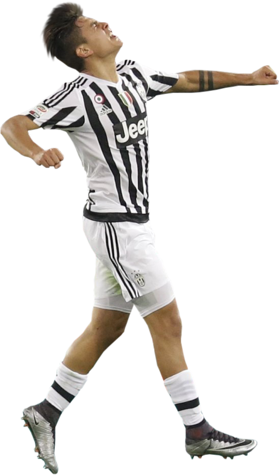 Paulo Dybala Football Render 19275 Footyrenders - Soccer Player Clipart (550x937), Png Download