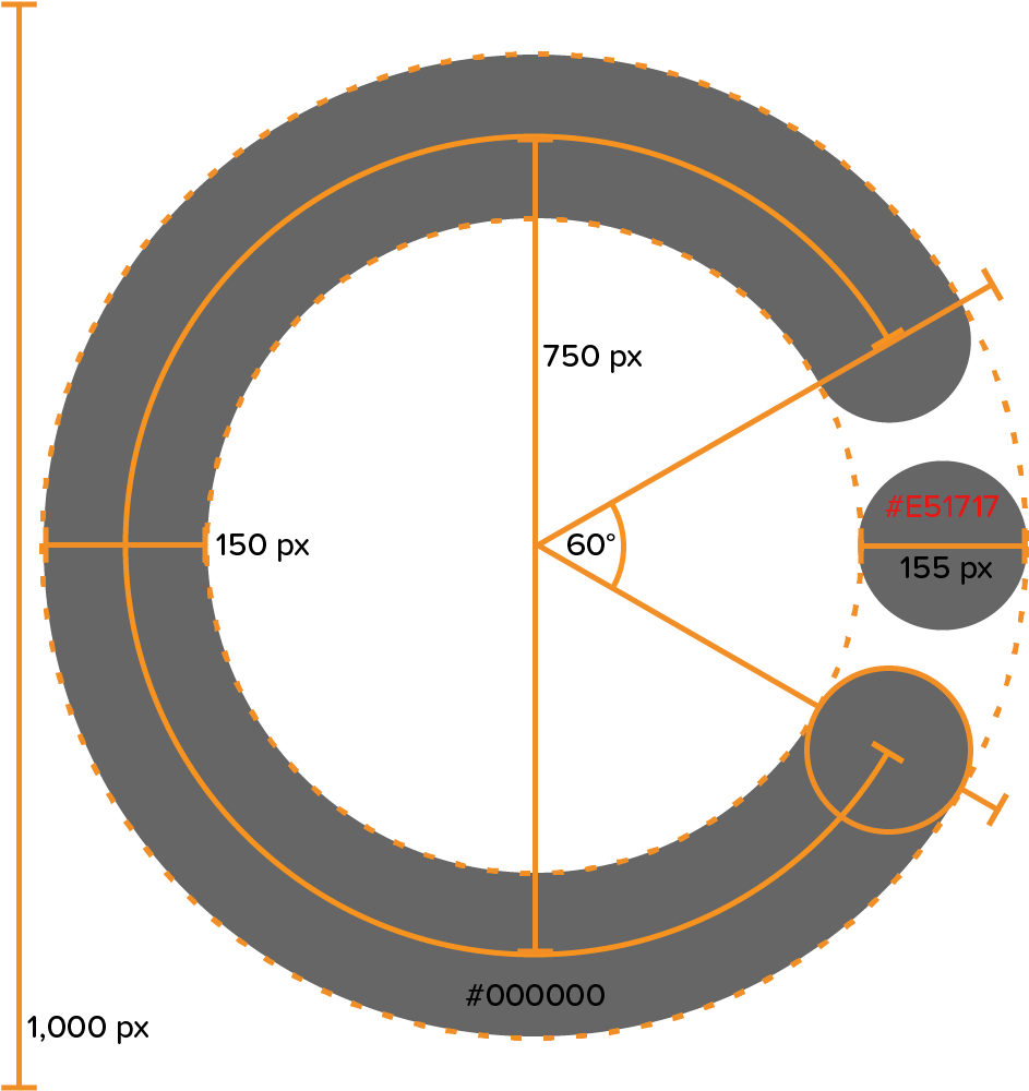 Curie Zeichenfläche 1 Kopie - Bauhaus Clipart (1000x1000), Png Download
