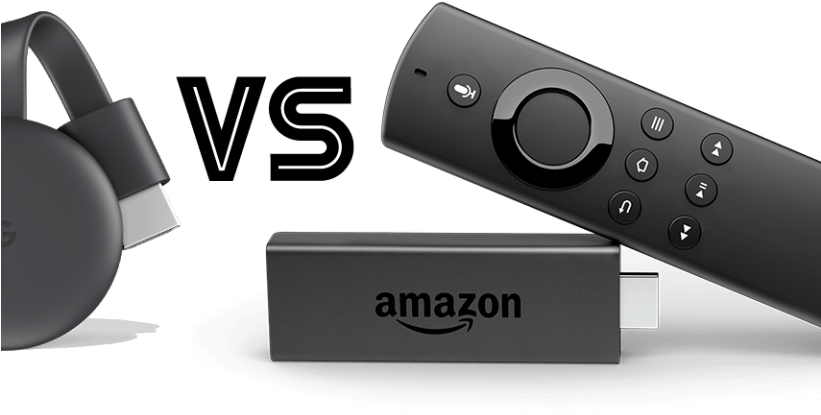 Which Is Better, Google Chromecast Or The Amazon Fire - Use A Fire Stick Clipart (820x480), Png Download