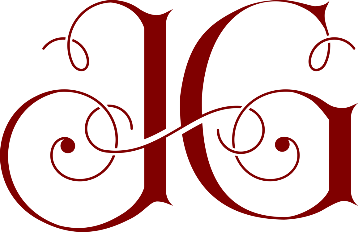 Logo Computer Icons Monogram Encapsulated Postscript - J And G Monogram Clipart (1158x750), Png Download