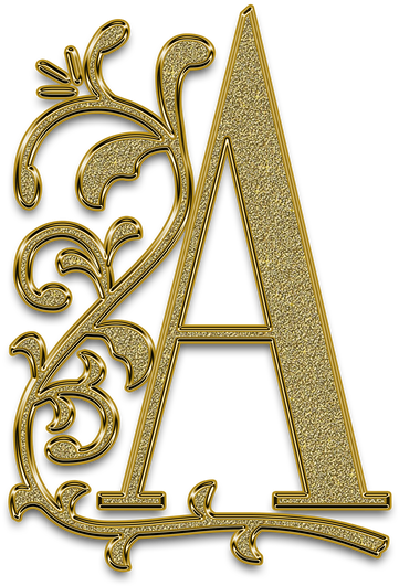 Carta, Letra, Monograma, Vintage, Patrón, Ornamento - Golden Ligature Monogram Letter S Clipart (720x720), Png Download