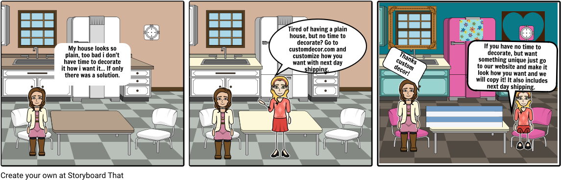 Home Decor - Cartoon Clipart (1164x385), Png Download