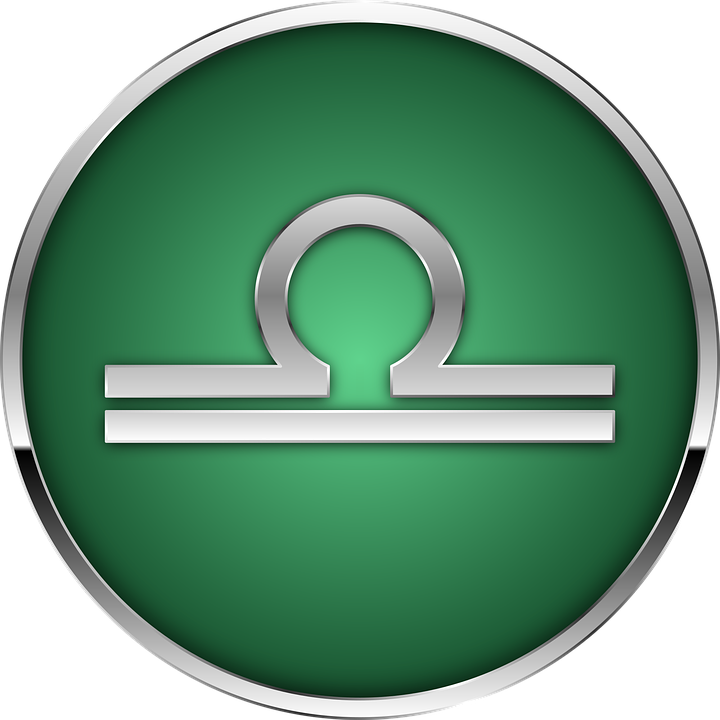 Libra, Astrology, Sign, Symbol - Libra Clipart (720x720), Png Download