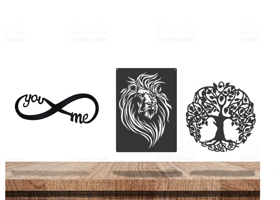 Metal Art Wall Decor Art - Graphic Design Clipart (1200x800), Png Download