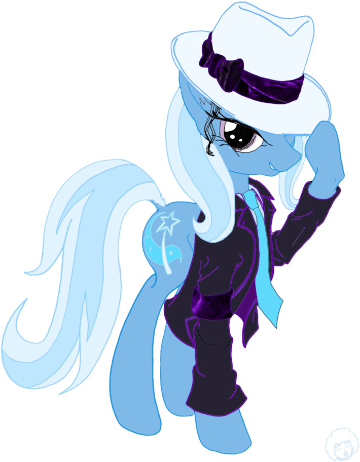 Ciaran, Clothes, Coat, Derpibooru Exclusive, Fedora, - Cartoon Clipart (819x1024), Png Download