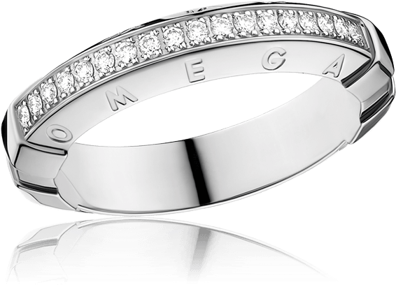 Ring 18k White Gold With Diamonds R47bca01004xx - Ring Clipart (800x1100), Png Download