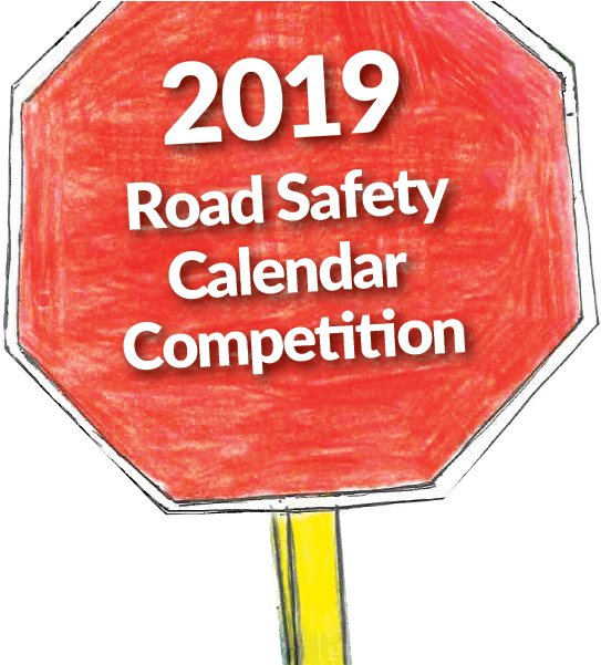 Road Safety Calendar Competition Now Open - Sign Clipart (600x600), Png Download