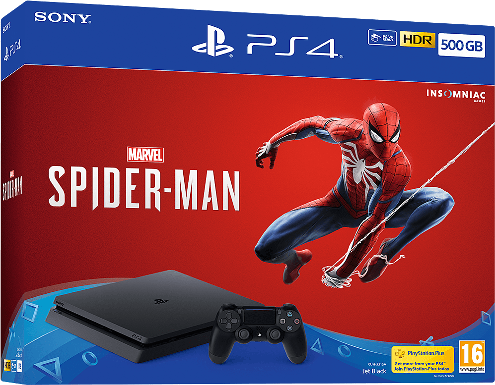 Spider Man Ps4 1tb Clipart (1000x1000), Png Download