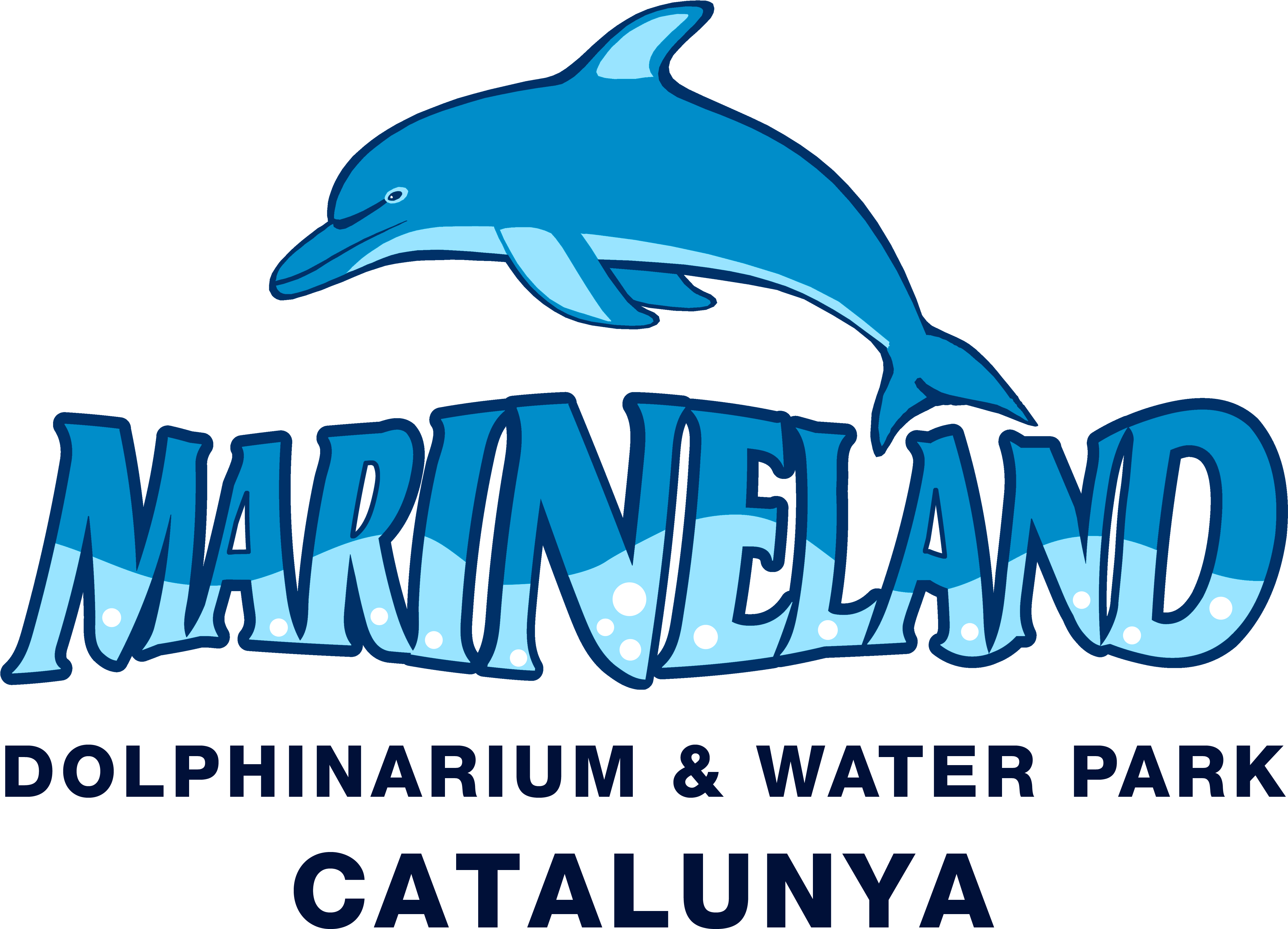 Marineland Catalunya Master Logo Positivo Clipart (4767x3504), Png Download