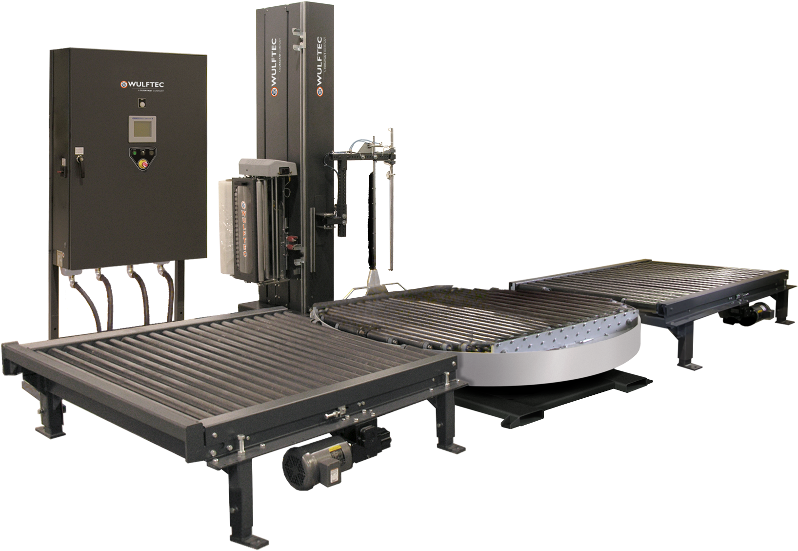 Automatic Turntable Stretch Wrapper - Wulftec Wrapper Clipart (1739x1200), Png Download