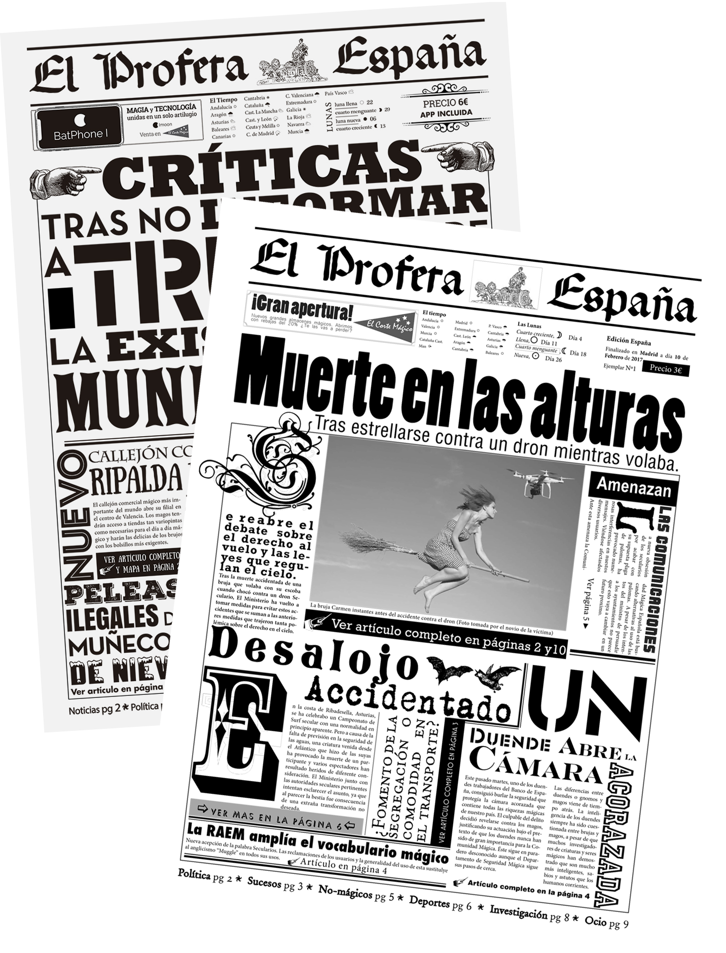 También Puedes Llevarte Los Dos Periódicos, El Primer - Newspaper Clipart (1432x1879), Png Download
