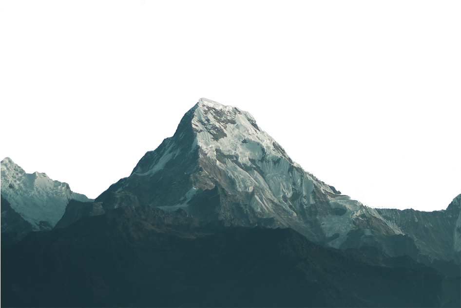 Montaña - Annapurna Clipart (1318x763), Png Download