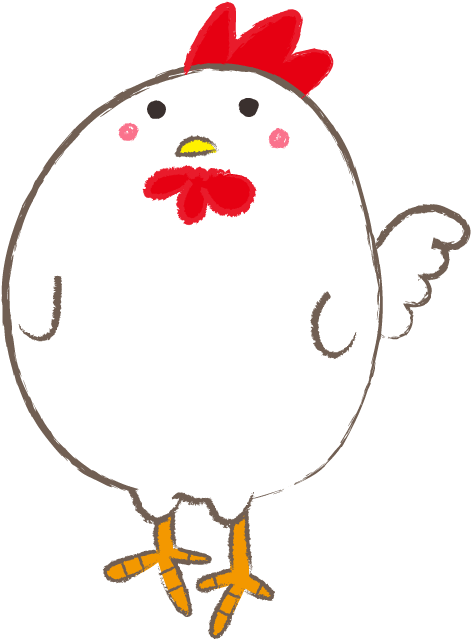 Cute Chicken Rooster Illustration, Chicken Illustration, - Cute Chicken Art Clipart (482x663), Png Download