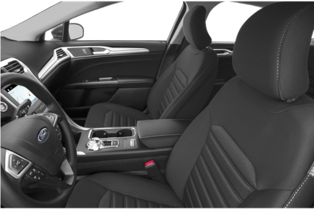 New 2019 Ford Fusion Se - 2019 Toyota Land Cruiser Interior Black Clipart (640x480), Png Download