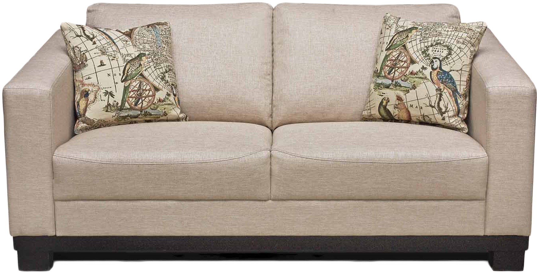 Studio Couch Clipart (1800x1800), Png Download