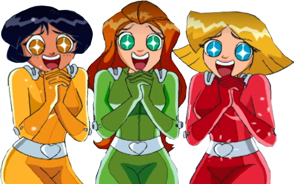 Totallyspies Sticker Clipart (1011x635), Png Download