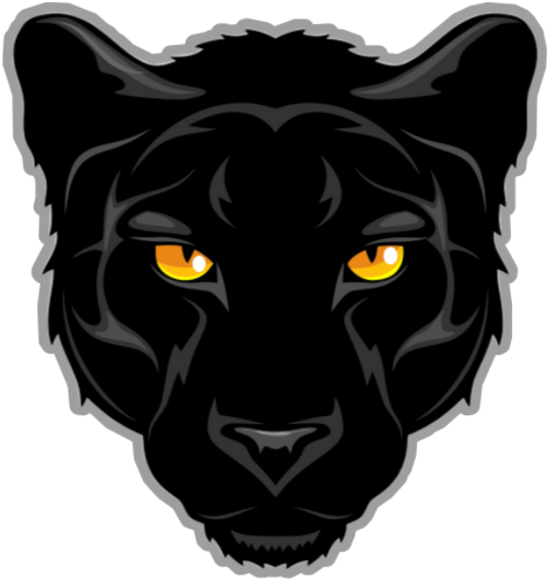 Black Panther Animal Face Clipart (640x1136), Png Download