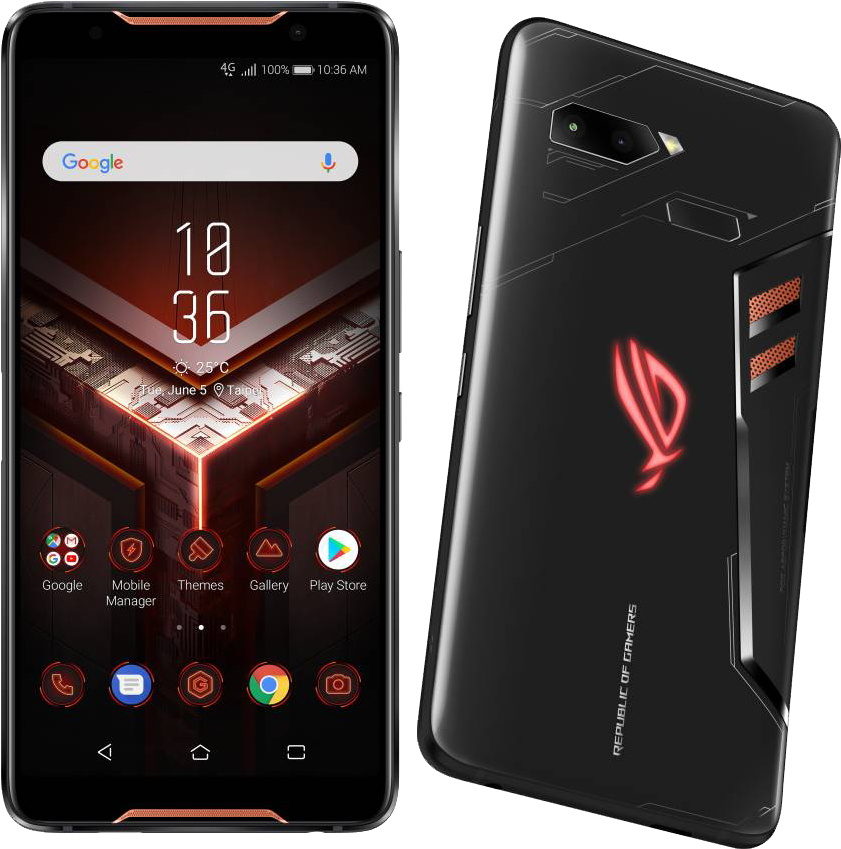 The Asus Rog Phone Was Announced In June - Asus Rog Phone 128gb Clipart (894x884), Png Download