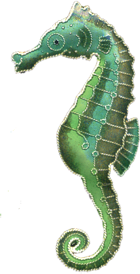 0031pin - Seahorse Green Clipart (900x900), Png Download