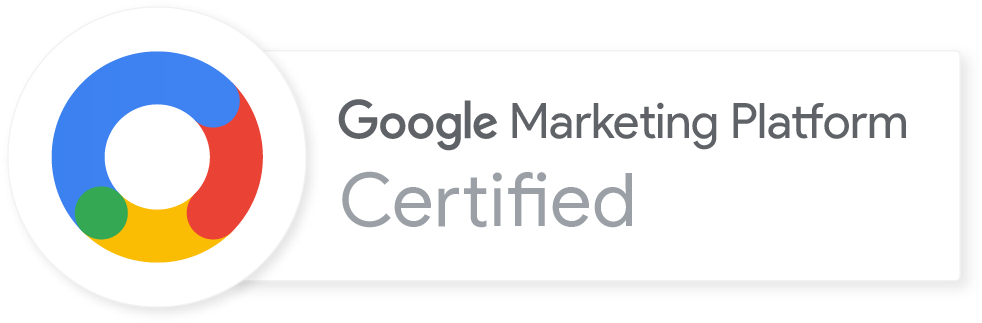 Powerful Technology - Google Marketing Platform Certified Partner Clipart (1098x396), Png Download